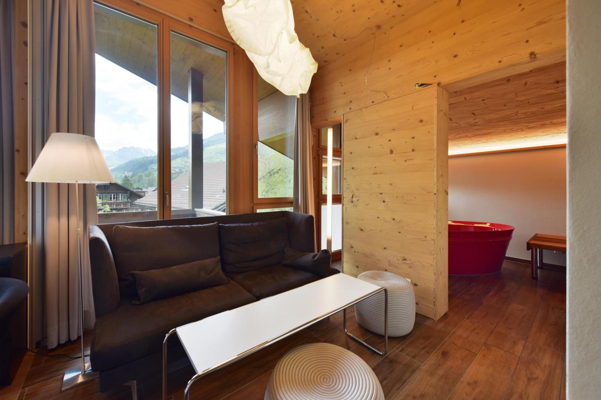 Hotel Krone Lenk Ngoại thất bức ảnh